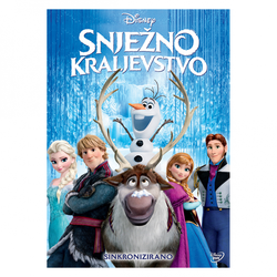 DISNEY DVD otroški risani film Ledeno kraljestvo (slovenska sinhronizacija)