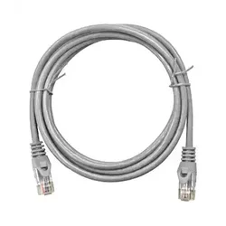 Patch kabl RJ45 Cat5e U/UTP,PVC sivi 2m