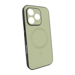 Maska Mag Case Smooth Leather za Honor 600 Lite zelena