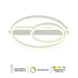 LED plafonska lampa F2047-82P WH