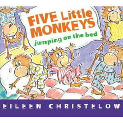 Five Little Monkeys Jumping on the Bed (board book)