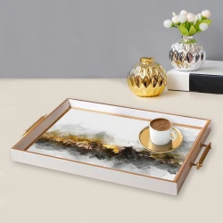 Aberto Design Poslužavnik TPB9947 50 x 29 x 3.5 cm, Šareni