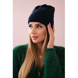 Womens cap Jagoda K344 dark blue