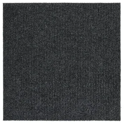 Vidaxl Tepih tekač 100x100 cm antraciten
