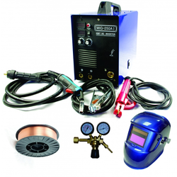 Varilni aparat inverter MIG-250AI IGBT + ventil + maska + žica