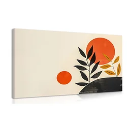 Slika japandi listi - 30x20