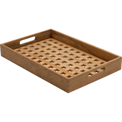 Servirni pladenj FIONIA 52 x 36 cm, les, temna rjava, Fritz Hansen