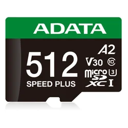 ADATA Speed Plus MicroSDXC 512 GB razred 3 UHS-I/U3
