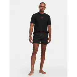 HUGO Pižama Soren Short Set 50575408 Črna Regular Fit