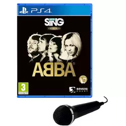 PS4 Lets Sing: ABBA - Single Mic Bundle