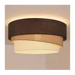 Brilagi - Plafonsko svetlo TRIO 1xE27/60W/230V O 40 cm braon/bež/bela