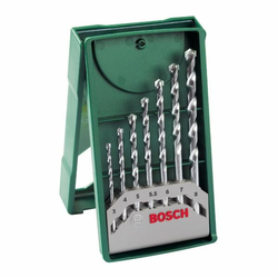 Bosch Set svrdla za spiralnu bušilicu za kamen 7-dijelni Bosch Promoline 2607019581 cilindrična drška 1 Set