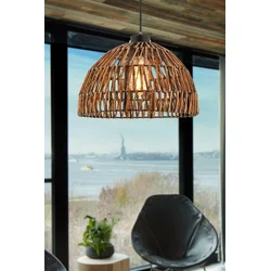 Opviq Luster Plaz, 35x35cm, Boje hrasta