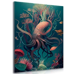 Slika nadrealistična sipa - 60x90