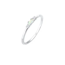ELLI Prstan Opal, srebrna