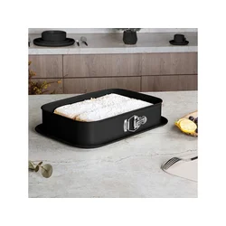 Kaufmax Modla za tortu pravougaona opasač Black Vantage Collection KM-0105 39x27x7.5cm