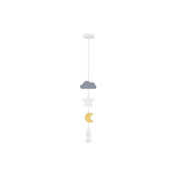 Moon Sc Pendant Lamp 1X20W E27 Iq Kids Mix Colour