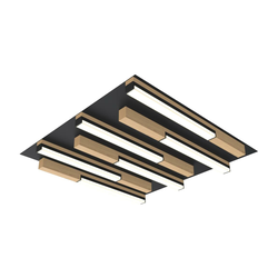 Wofi 9031-606 - LED prigušiva plafonska lampa PALERMO LED/26W/230V drvo