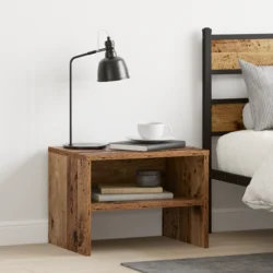 Noćni ormar 2 pcs Staro drvo 40 x 40 x 30 cm Konstruirano drvo