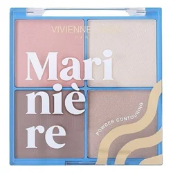 Vivienne Sabo Paleta za konturisanje lica u prahu Mariniere 01
