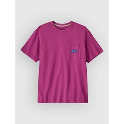 Patagonia Mw Hut Tripper Label Pocket moška majica amaranth pink