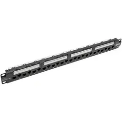 Mirsan patch panel 19, 1U sa 24 RJ-45 UTP kat. 6 MR.PCP1U24U.C6