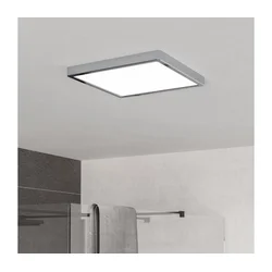 Eglo 901767 - LED plafonsko svetlo za kupatilo FUEVA LED/13W/230V 29x29 cm IP44 hrom