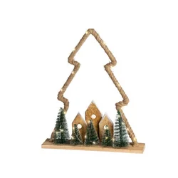 Dekordom dekoracija - led table tree 47cm 481376 - natural - kmg ( 045674 )