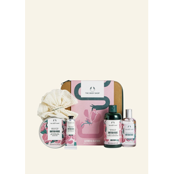 NEW Lather & Slather British Rose Big Gift Case