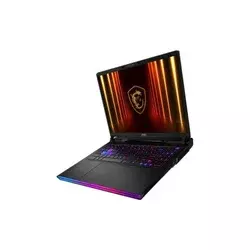 MSI - Raider 16 Max HX B2XWI (Midnight Black, Metal Top) 24-Core Ultra 9 290HX Plus 5.5GHz/40MB 64GB 2TB NVMe 16” QHD+ (2560x1600) 240Hz 500n IPS RTX-5080/16G 2.5-GLan KillerWiFi7 BT5.4 Per-Key RGB Backlite 2xTB5 4xSpk Dynaudio 100Wh W11Pro