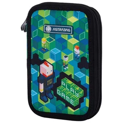Pernica prazna 2zipa AC2 Game 24.Astrabag 503023017 crno-zelena