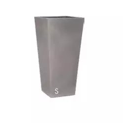 NICOLI Eros Saksija, 38x38x80h, Siva