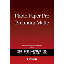 Canon Foto papir Canon Photo Paper Pro Premium Matte PM-101 8657B006 DIN A3 210 gm2 20 Stranica Mat