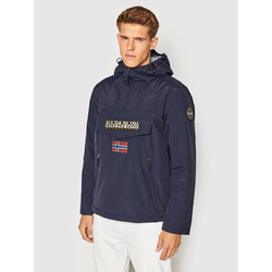 Napapijri Anorak Rainforest Pocket 2 NP0A4GMD Mornarsko modra Regular Fit