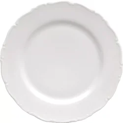 Plitev krožnik Thun Ophelie, bel, 27 cm (6 kos)