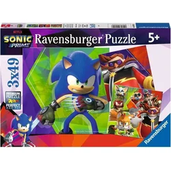 Ravensburger puzzle - Sonic - 3x49 delova