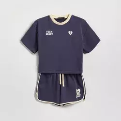 Reserved - GIRLS` JOGGING TOP & SHORTS