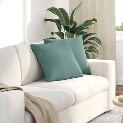 Jastučići za sofu 2 pcs Morska zelena 45 x 45 cm