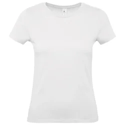 MAJICA KRATKI RUKAVI B&C #E190/WOMEN BIJELA 2XL