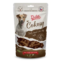 DAFIKO Poslastice za pse Cokosy, Govedina i čokolada, 120g