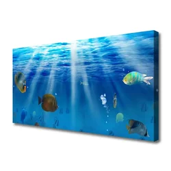 tulup.si Slika na platnu Ribe narava 140x70 cm