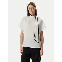 Karl Lagerfeld Bluza črna/bela