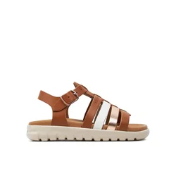 Geox Sandali J Sandal Soleima Gir J35GSB 043CF C6A7F M Rjava