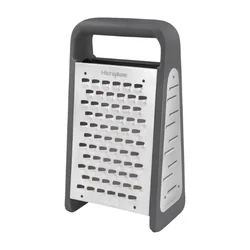 5-surface multi-purpose grater, stainless steel, PureCut, Dark Grey