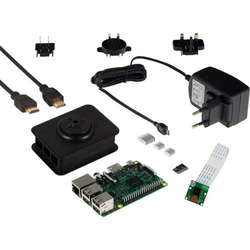 Komplet s kamero Raspberry Pi 3, model B, 1 GB, Noobs, vklj. napajalnik, prog. opremo, IP-kamero