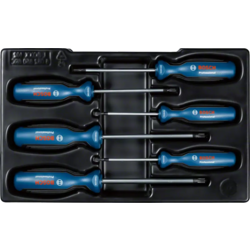 BOSCH Šestodelni set odvijača Torx