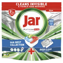 Jar Platinum Plus tablete za strojno pranje posuđa Deep Clean 100 komada