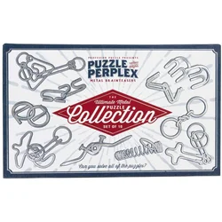 Professor Puzzle Puzzle & Perplex: kovinski komplet ugank 10v1