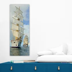 Wallity Slika na platnu 30x80cm