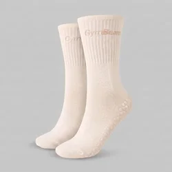 GymBeam Pilates Socks Beige